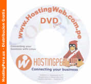 cd dvd gratis en hosting peru