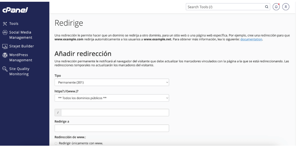 Configurar un Reenviador para un Dominio Completo