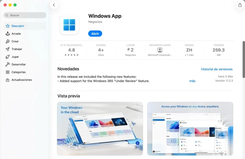 Descarga Microsoft Remote Desktop