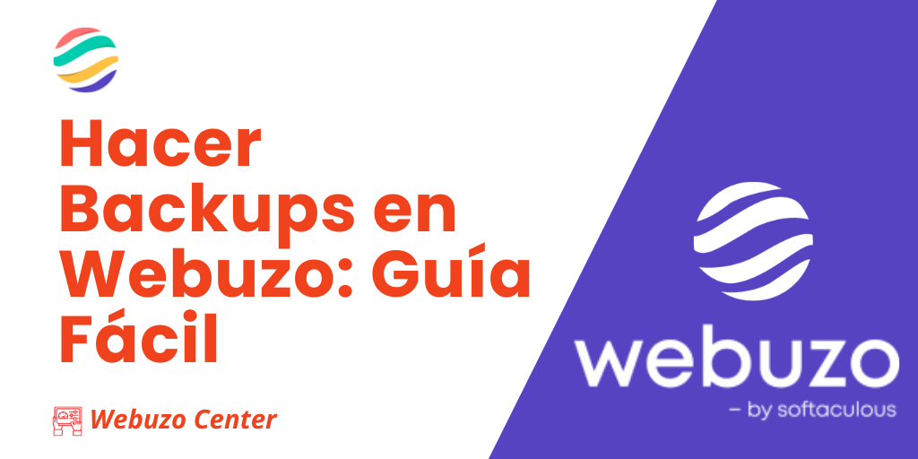 Hacer backups en Webuzo guía fácil