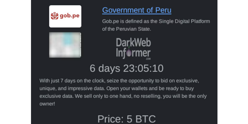 ataque cibernético en Perú por hackers