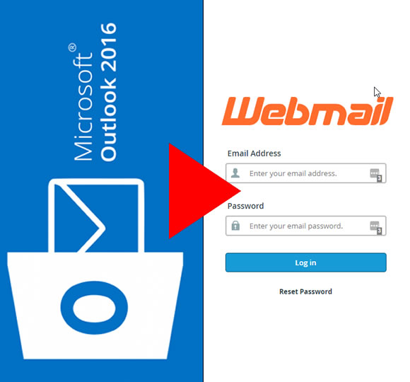 como configurar outlook 2016 para correos webmail de cpaneñl