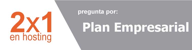 Comprar Hosting Empresas 2x1