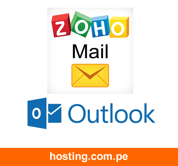 configuracion de zoho mail a outlook de escritorio