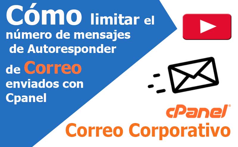 correo electronico limitar numero mensajes de autoresponder