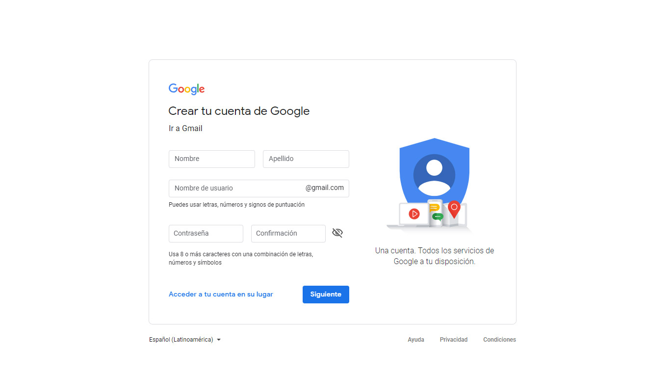 crear correo corporativo gmail