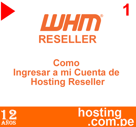 Como Ingresar a mi Cuenta de Hosting Reseller